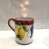 Tazza Mug da latte, decoro Frutta