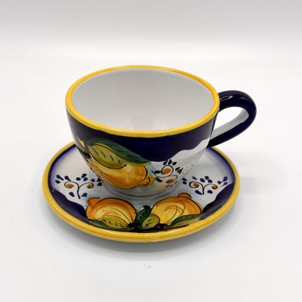 tazza da te, decoro Limoni
