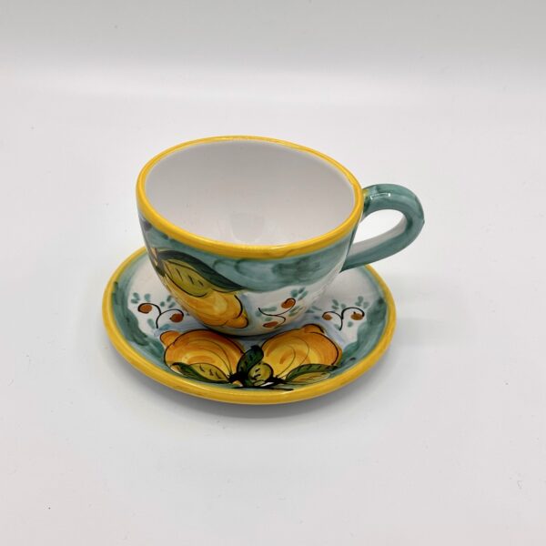 tazza da te, decoro Limoni