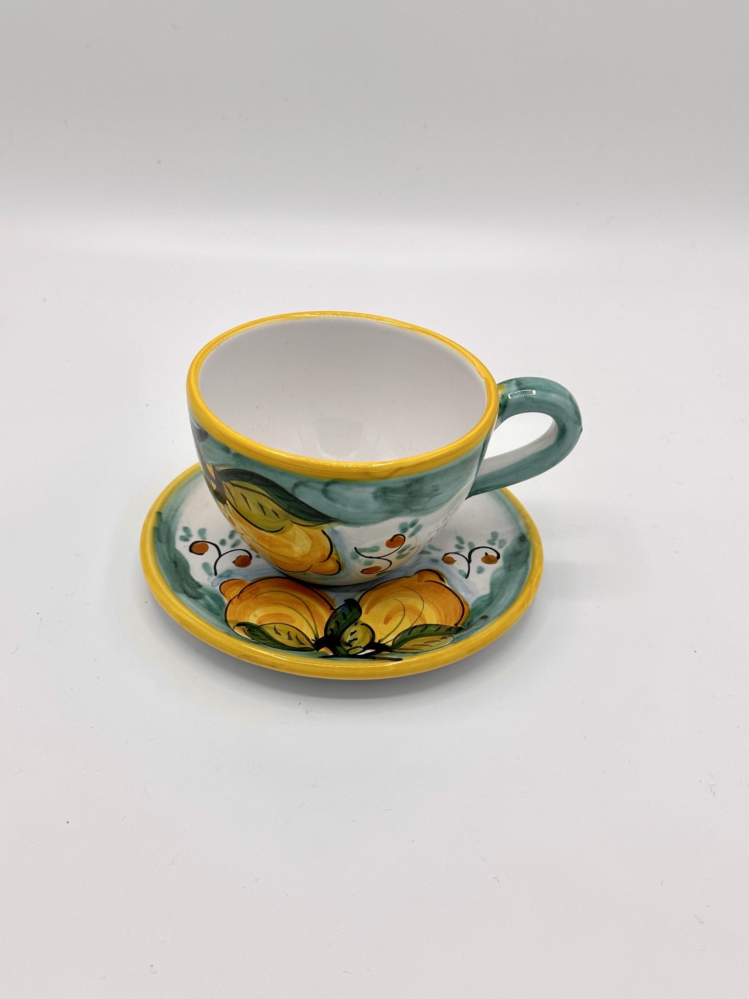 tazza da te, decoro Limoni