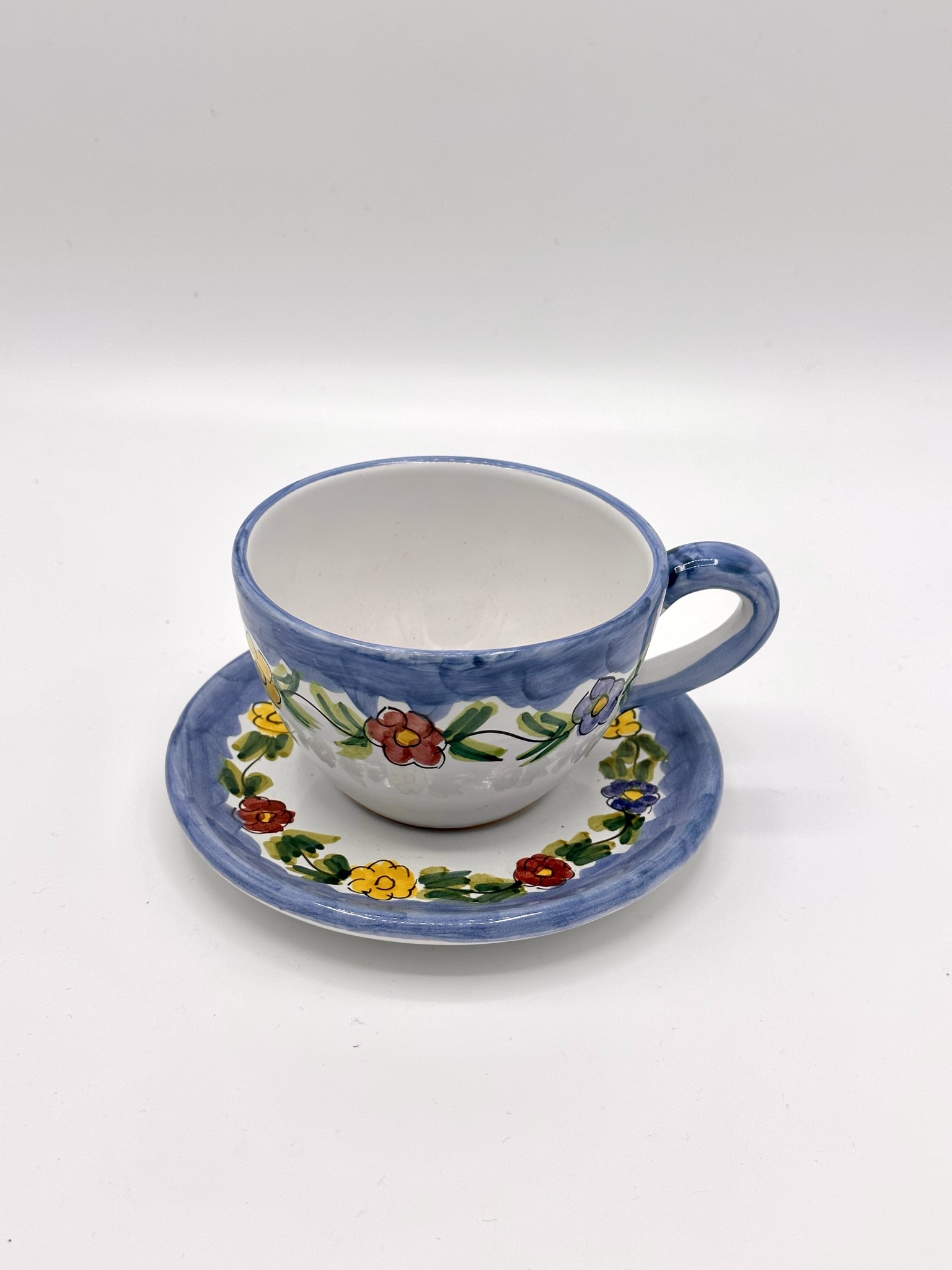 tazza da te, decoro Primavera