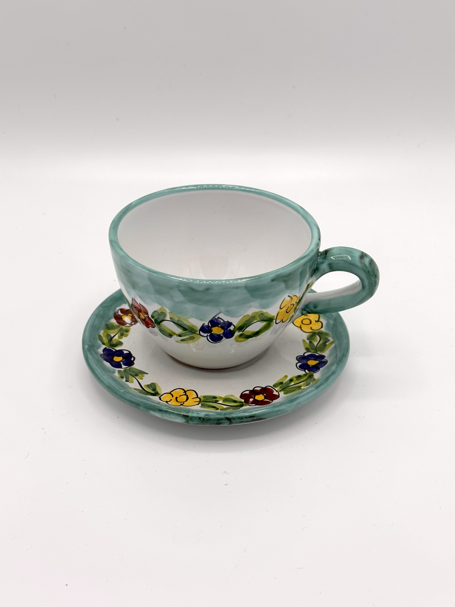 tazza da te, decoro Primavera