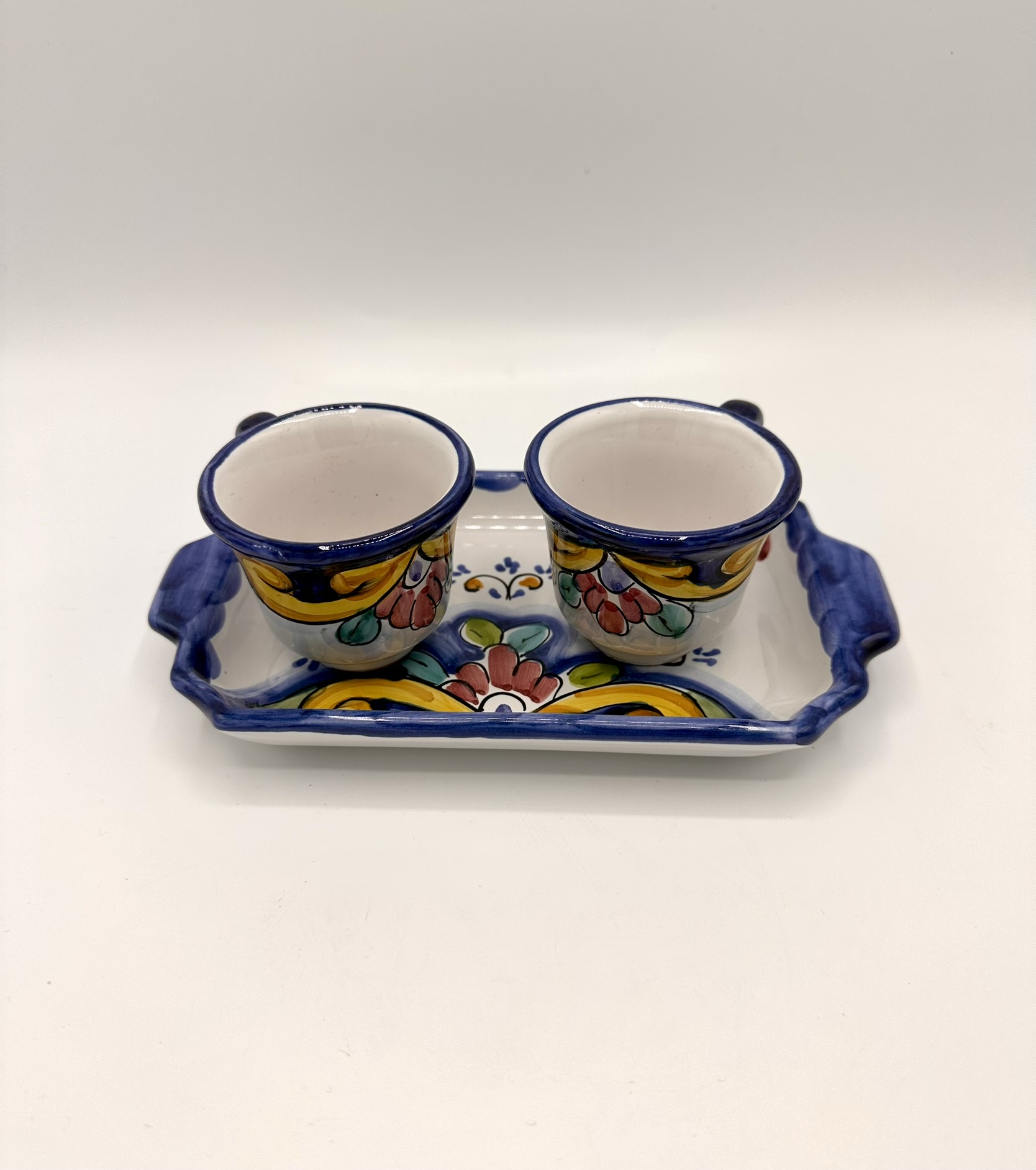 tazzine barocco blu