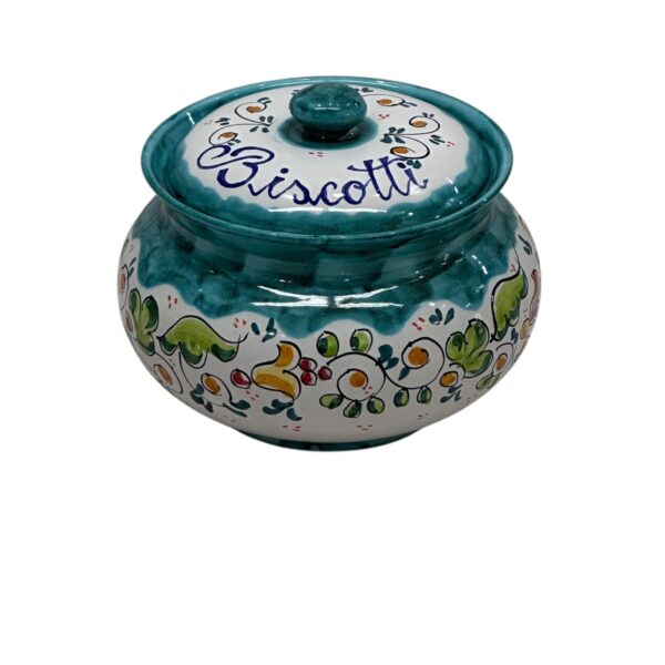 biscottiera in ceramica di vietri